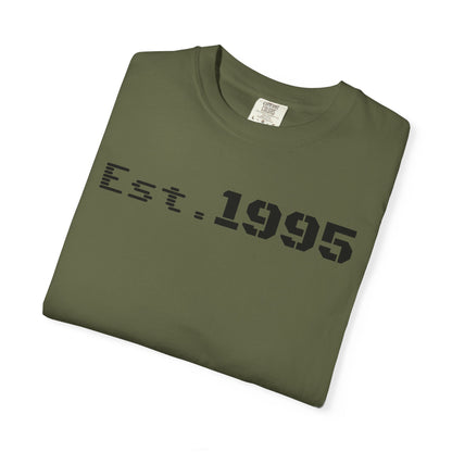 Vintage Est. 1995 T-Shirt, Retro Unisex Tee, Perfect Gift for Birthdays, Casual Wear, Nostalgic Apparel - TRV