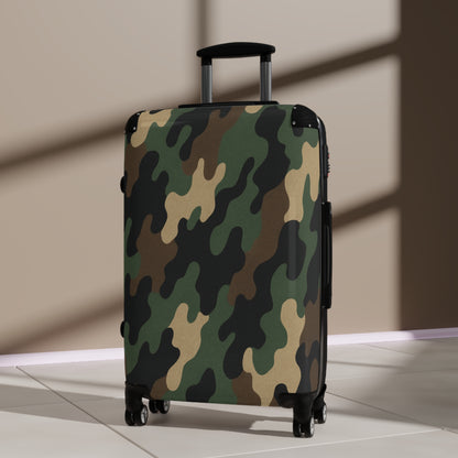 Camouflage Carry-On Suitcase – Military Camo Travel Luggage