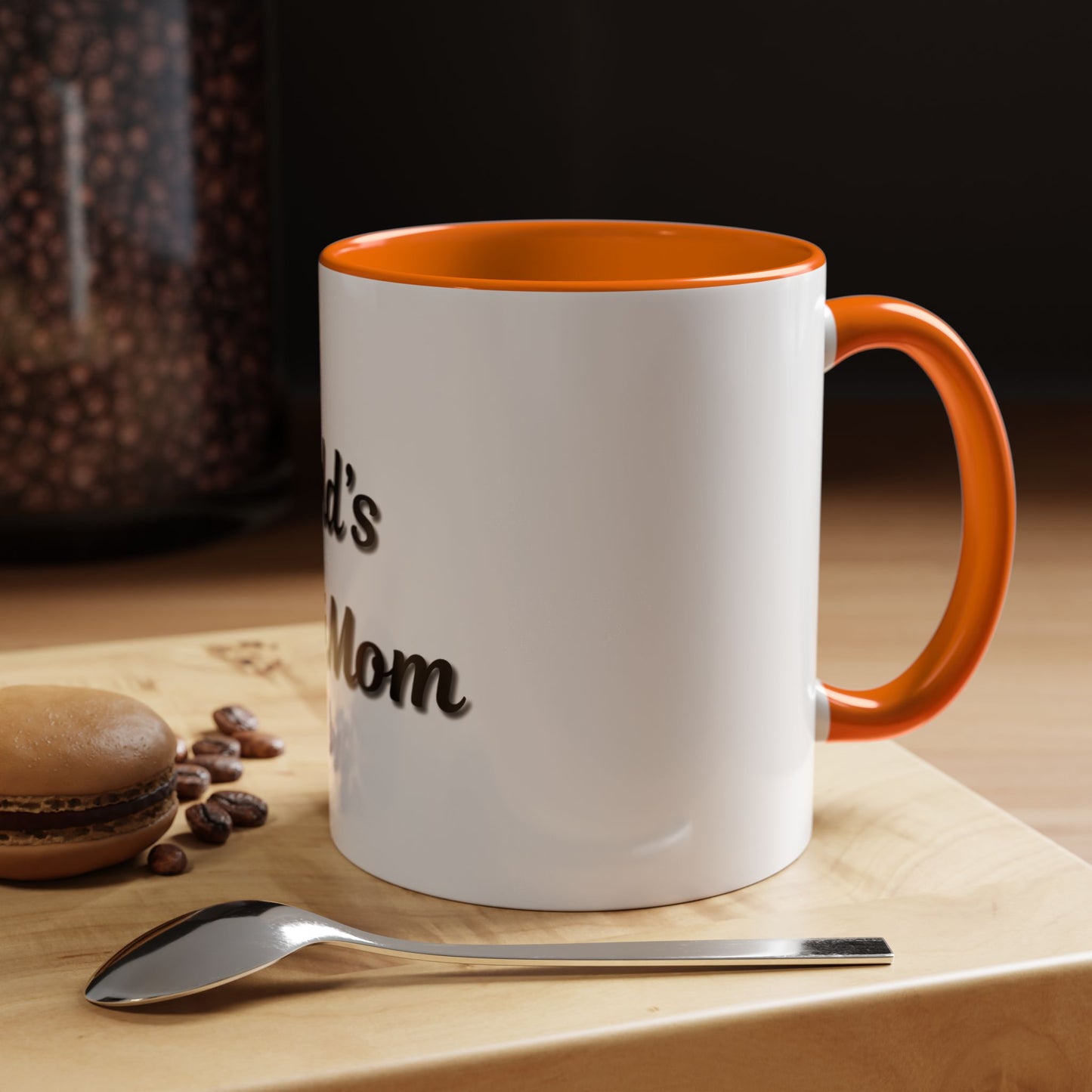 World's Best Mom Accent Coffee Mug - 11oz & 15oz - Perfect Gift for Mother's Day - TRV