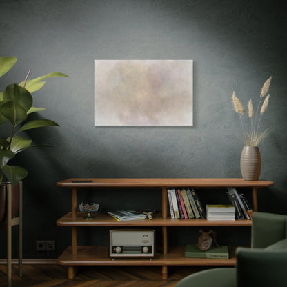 Soft Neutral Abstract Fog Canvas