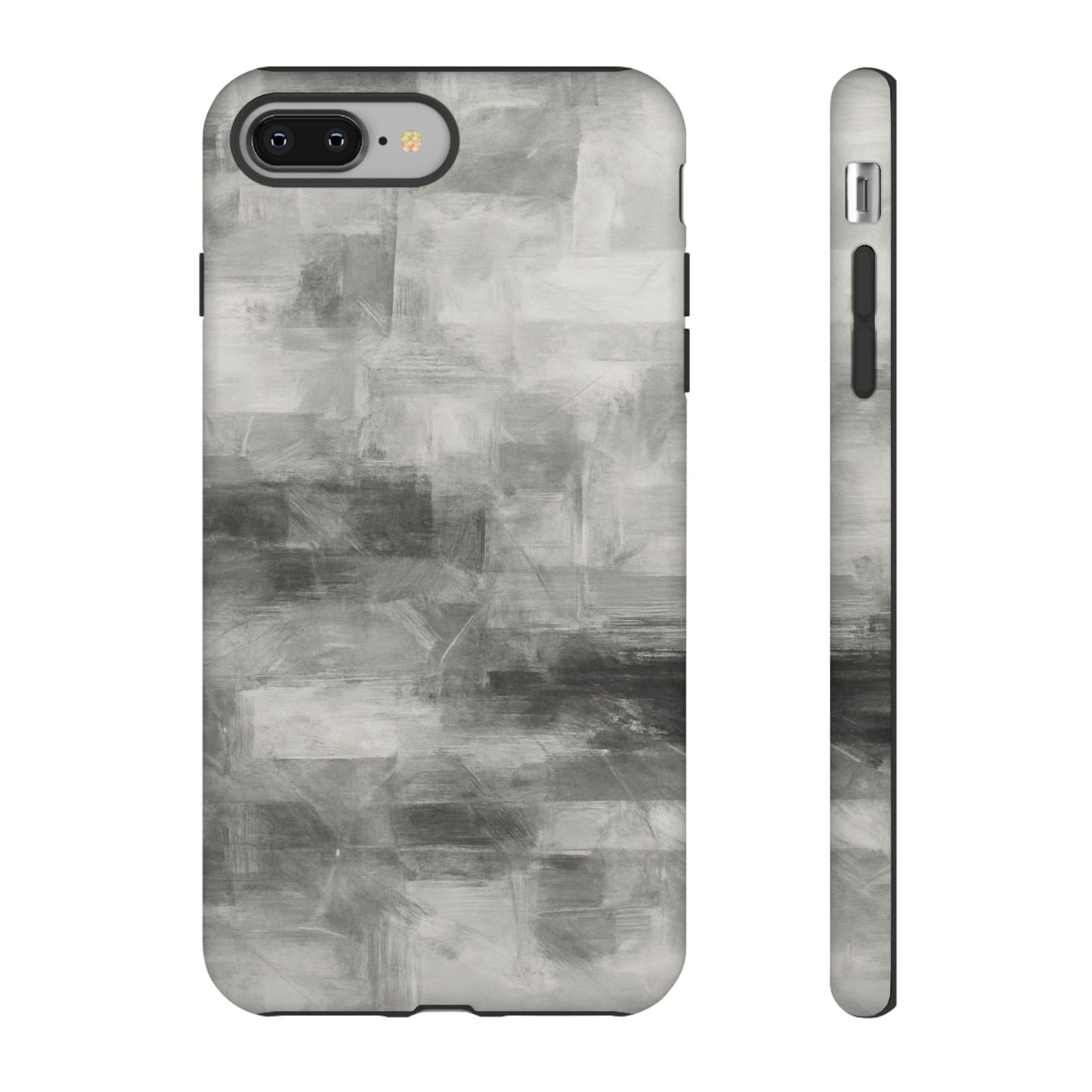 Stylish Phone Case for Tough Protection, Marble Grey Design, Customizable Gift for Her, Unisex Mobile Accessory, Birthday Present, [...] - TRV