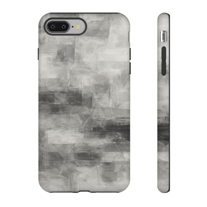 Stylish Phone Case for Tough Protection, Marble Grey Design, Customizable Gift for Her, Unisex Mobile Accessory, Birthday Present, [...] - TRV