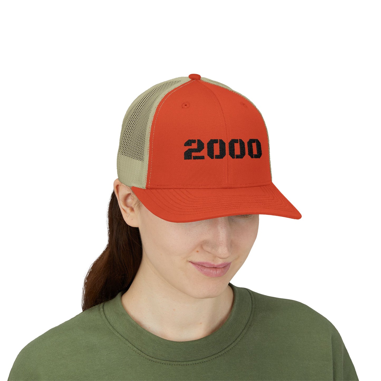 2000 Vintage Snapback Trucker Cap, Retro Baseball Hat, Birthday Gift, Stylish Outdoors Hat, 90s Nostalgia Cap - TRV