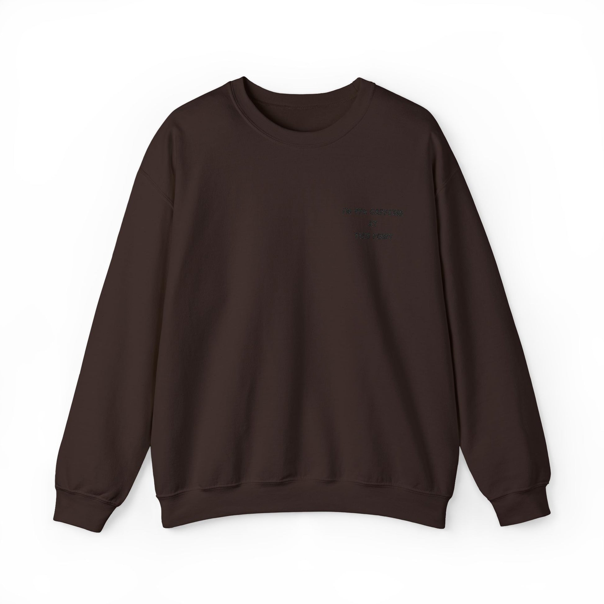 Caffeine Lover's Crewneck Sweatshirt | Unisex Heavy Blend - TRV