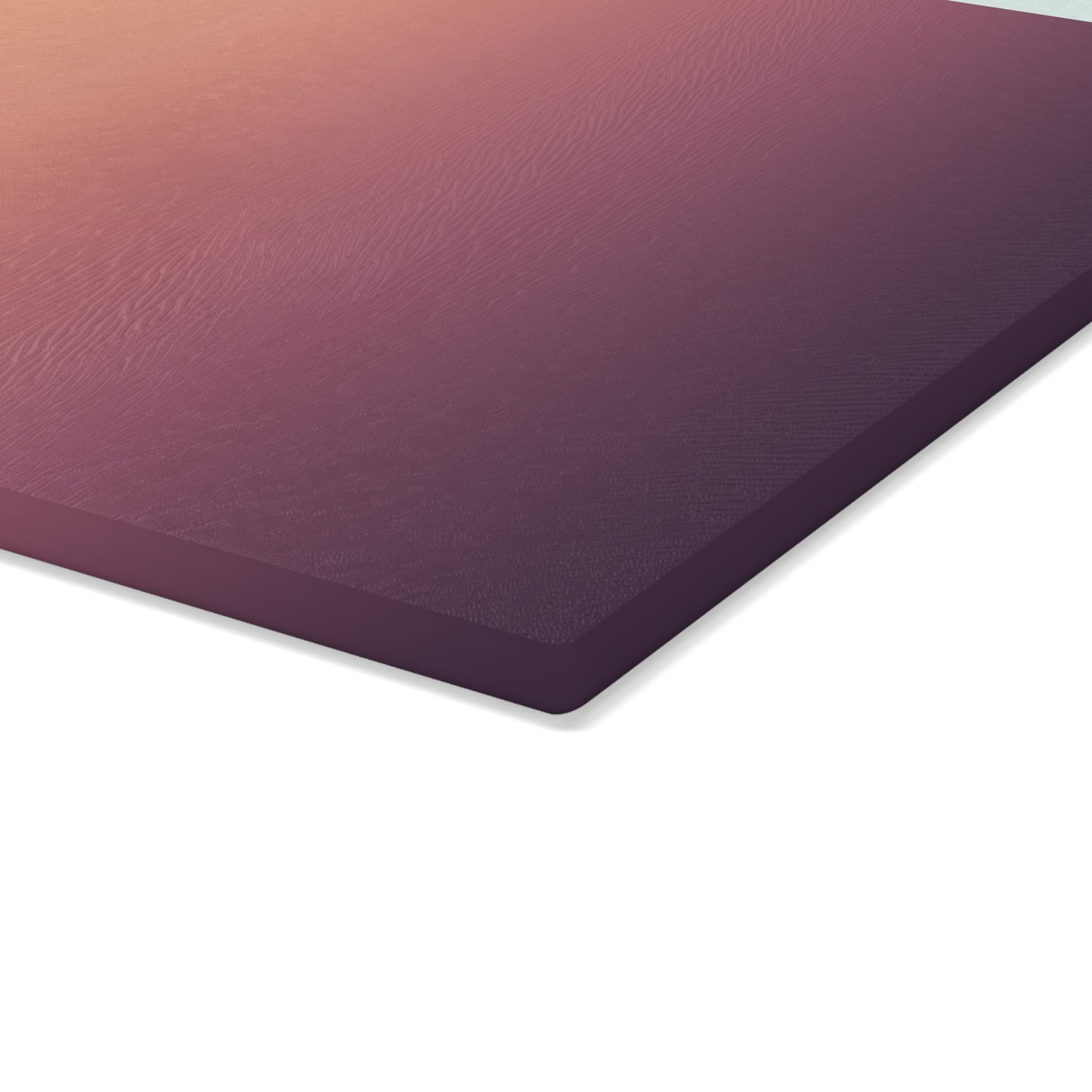 Sunset Ombre Glass Cutting Board | Gradient Kitchen Decor