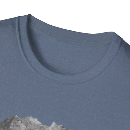 Serene Nature Landscape T-Shirt - Comfortable Unisex Tee, Outdoor Adventures, Nature Lover Gift, Casual Wear, Stylish Spring Top - TRV