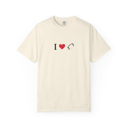 I Love Football T-Shirt - Unisex Cotton Tee, Fun Gift for Friends, Casual Style, Birthday Present, Summer Apparel - TRV
