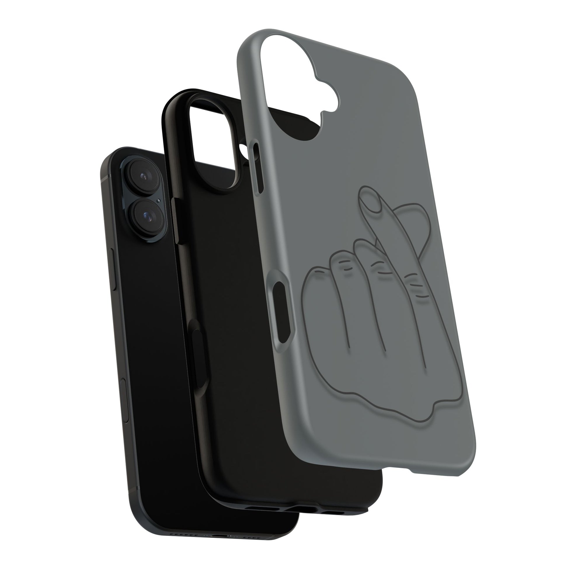 Funny Phone Case with Love Gesture - Tough Cases - TRV