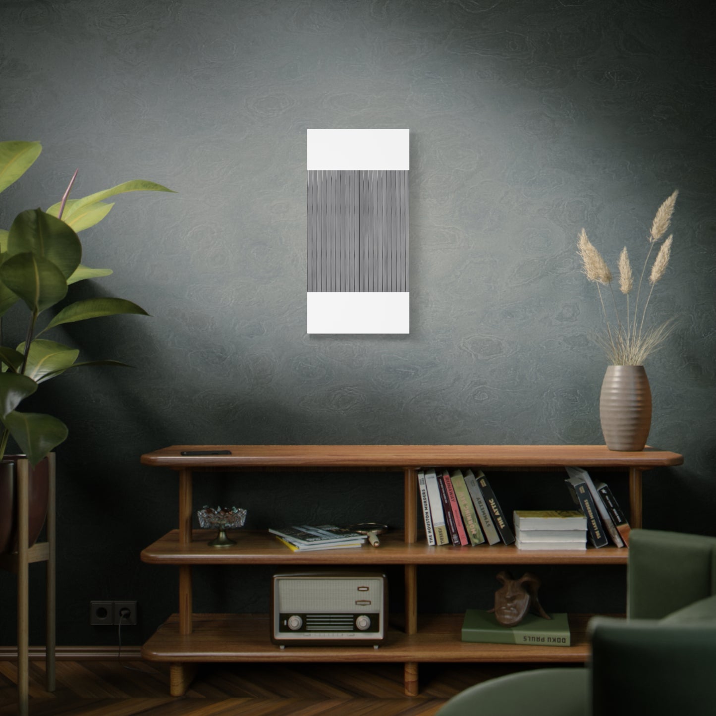 Modern Striped Canvas Art - 1.25" Stretched Wall Decor - TRV