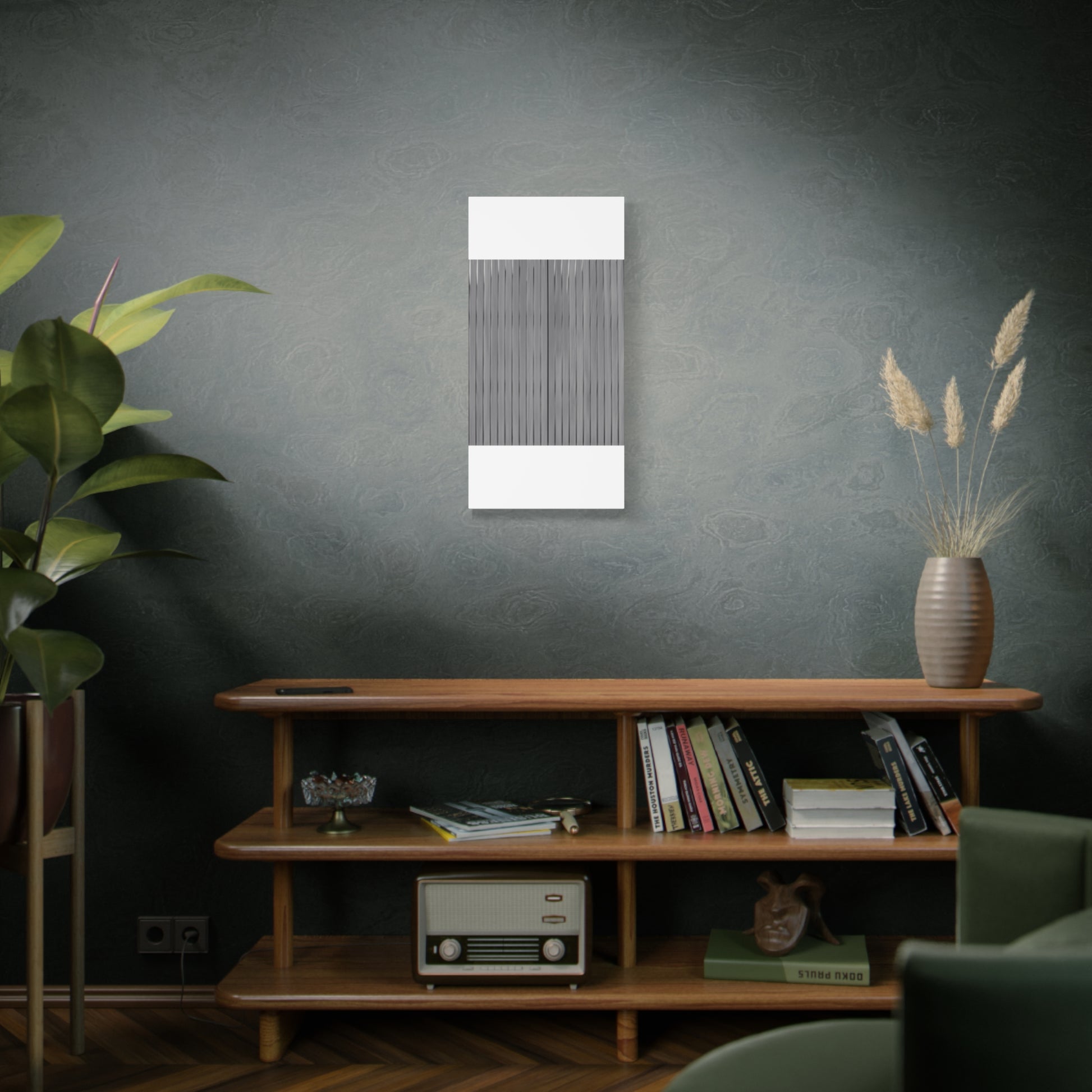 Modern Striped Canvas Art - 1.25" Stretched Wall Decor - TRV