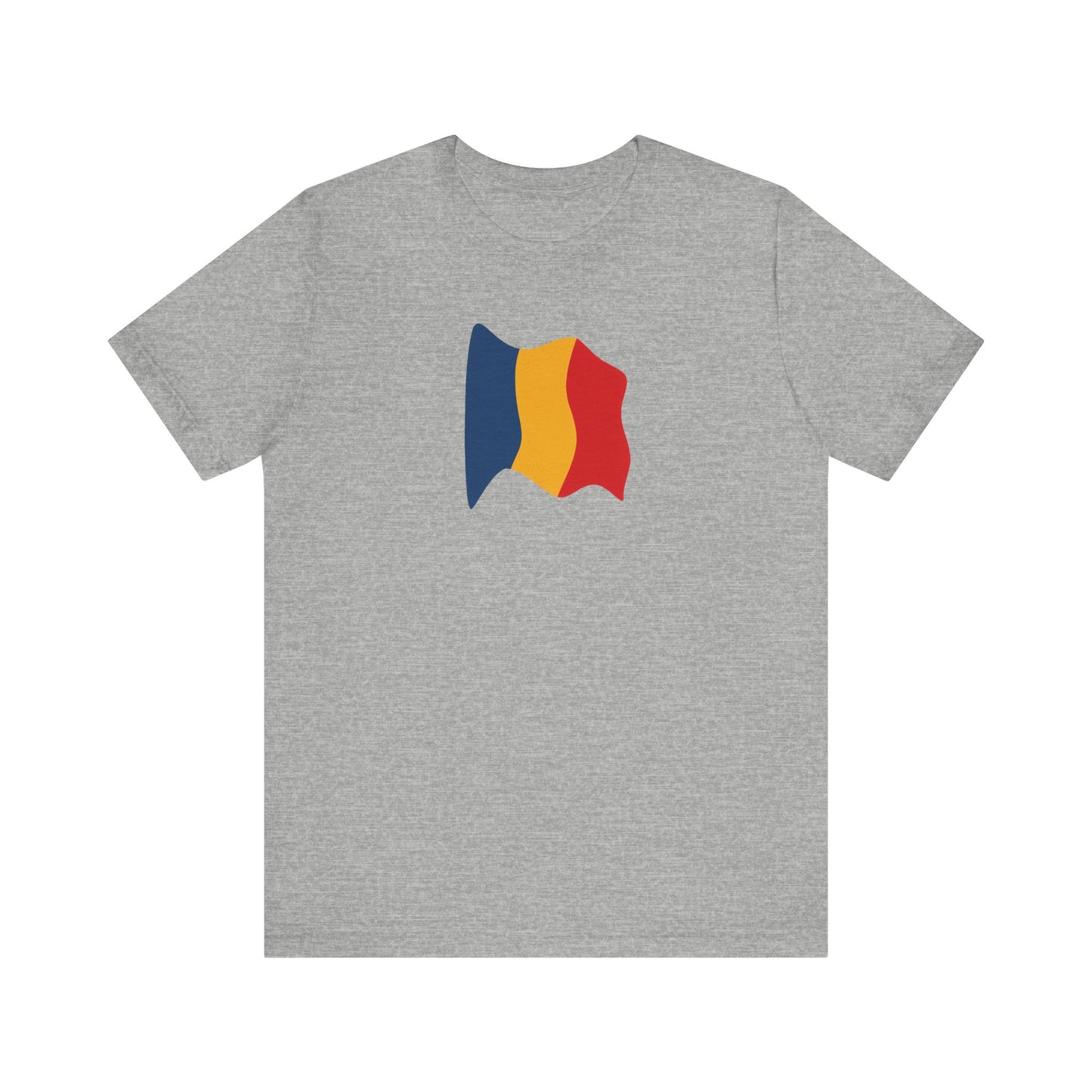 Romanian Flag Unisex Short Sleeve Tee, Casual Shirt, Travel T-Shirt, Gift for Romanians, Summer Outfit, Everyday Wear