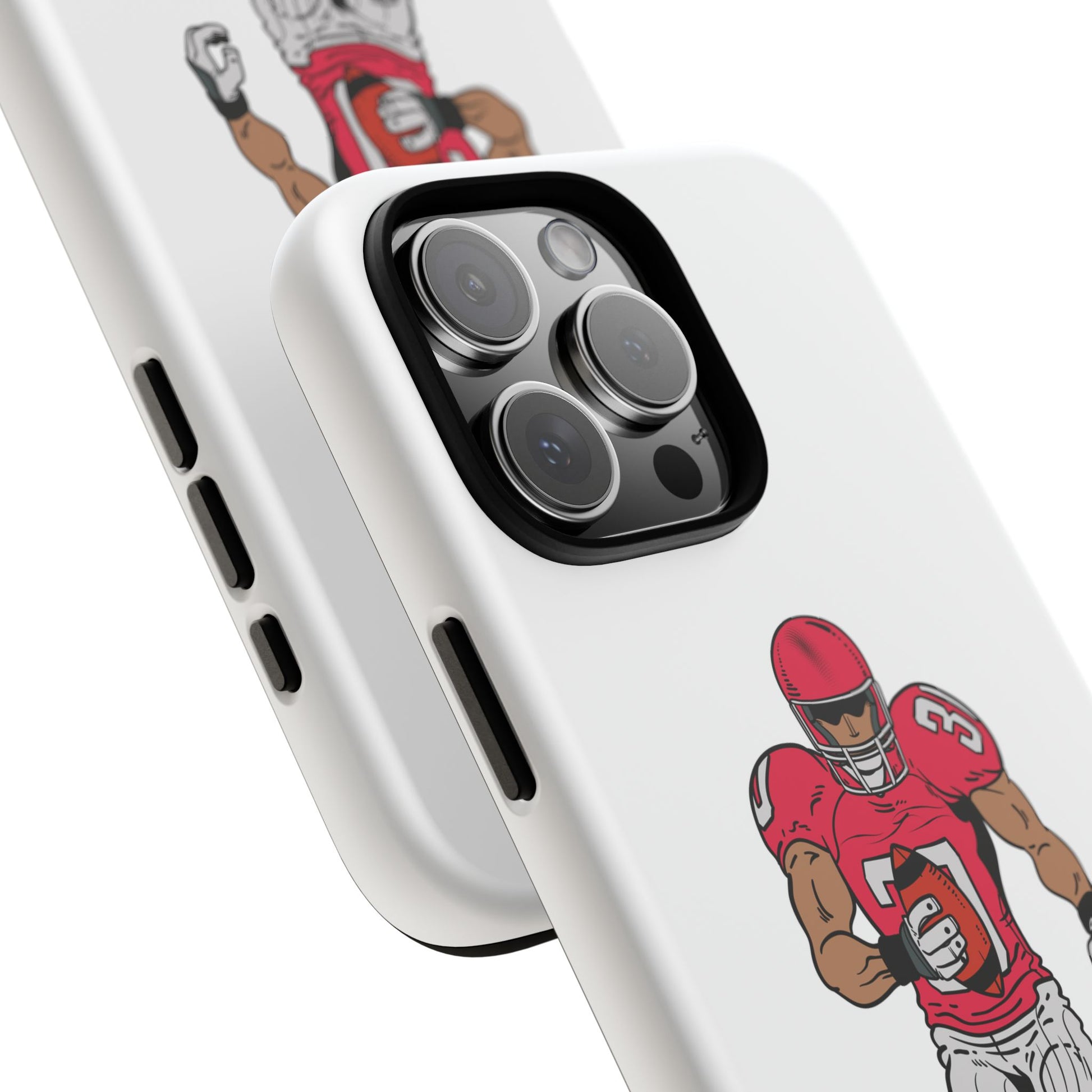 Football Player Tough Case, Sports Phone Cover, Athlete Gift, Tough Phone Case, Fall Sports, Football Lover's Accessory - TRV