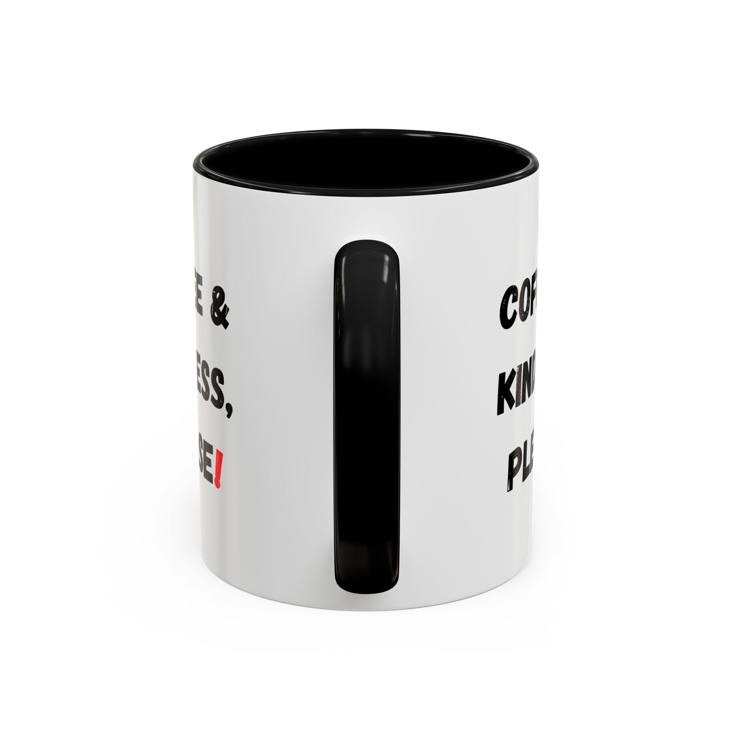 Coffee & Kindness Mug - Inspirational Coffee Cup, Gift for Friends, Office Decor, Encouragement, Morning Motivation