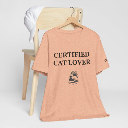 Unisex custom T-shirt by Printify with personalized design, shown in white with a printed graphic on the front.