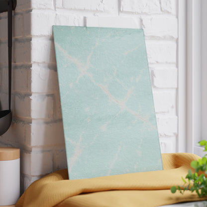 Mint Marble Glass Cutting Board