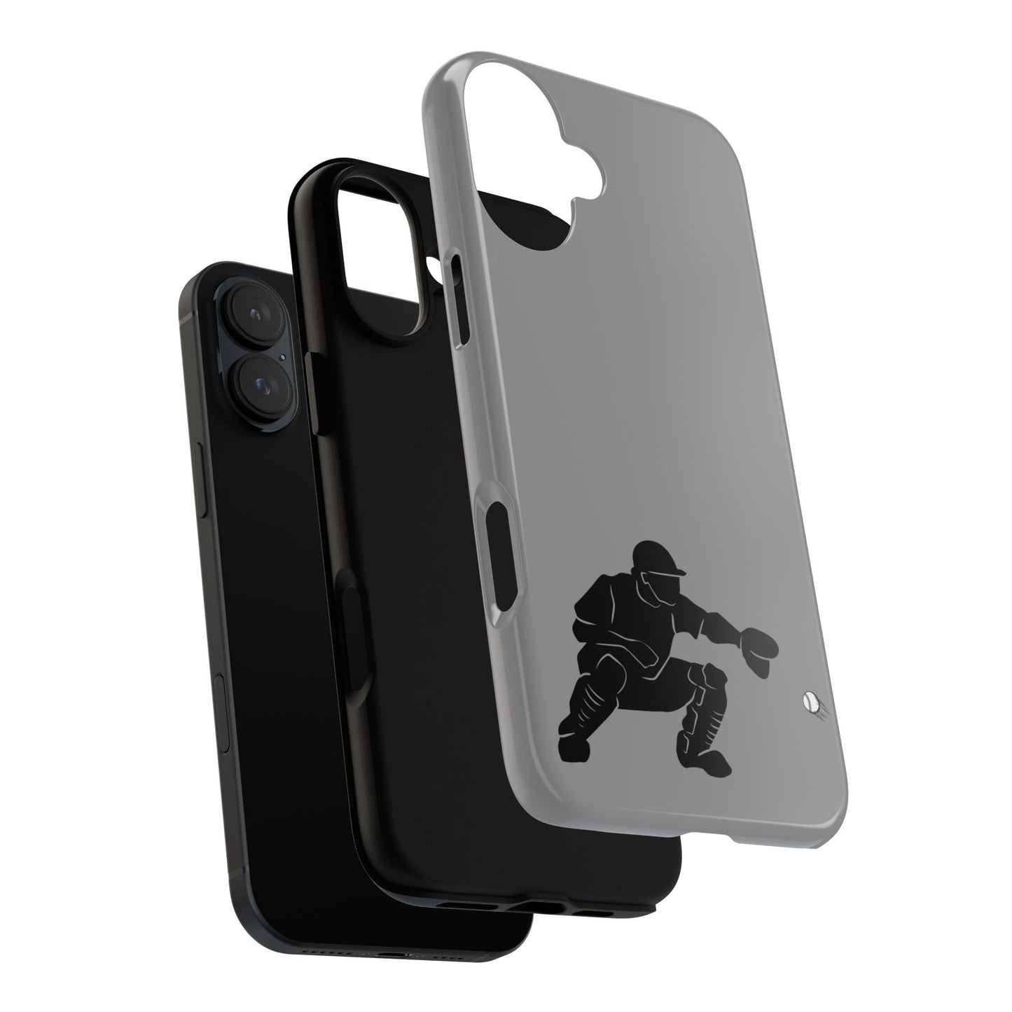 Baseball Catcher Phone Case - Tough Cases, Sports Phone Cover, Great for Athletes, Perfect Gift for Baseball Lovers, Unique Cell Phone Design - TRV