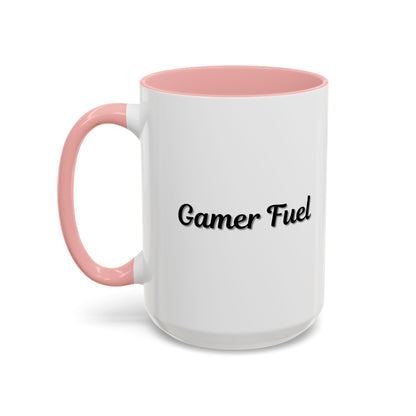Gamer Fuel Accent Coffee Mug - Perfect for Gamers