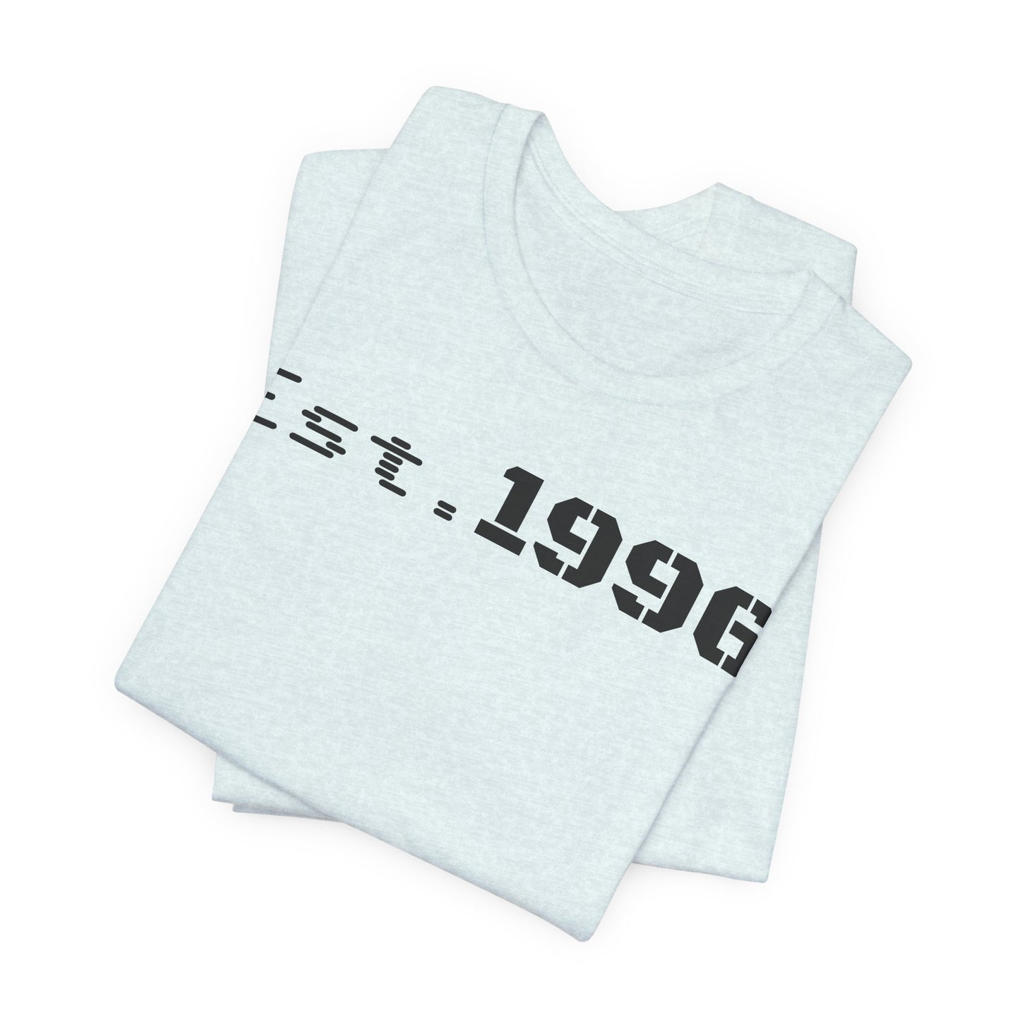 Established 1996 Unisex T-Shirt, Vintage Year Tee, Birth Year Gift, Casual Fashion, Personalized Graphic Tee - TRV