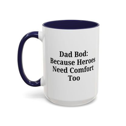 Dad Bod Coffee Mug - Perfect Gift for Fathers, Comfort Mug, Dad Humor, Father's Day Gift, Coffee Lovers - TRV