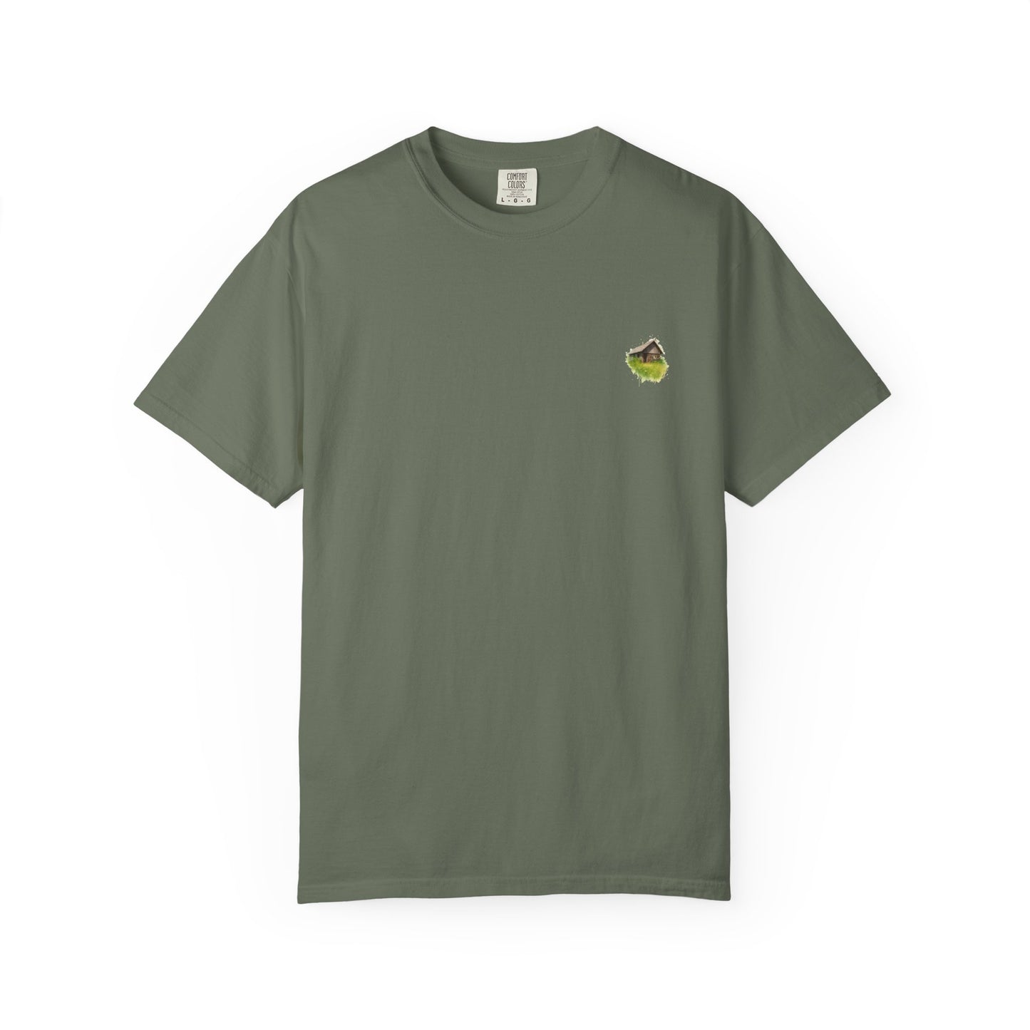 Nature-Inspired Unisex Garment-Dyed T-Shirt, Eco-Friendly Tee, Summer Casual Wear, Gift for Nature Lovers, Relaxed Fit T-Shirt - TRV