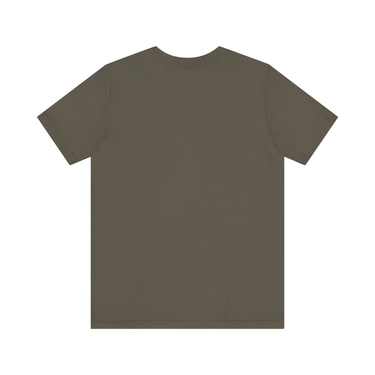 Romania flag T-shirt featuring a minimal waving tricolor design, made by Printify, shown on a white background.