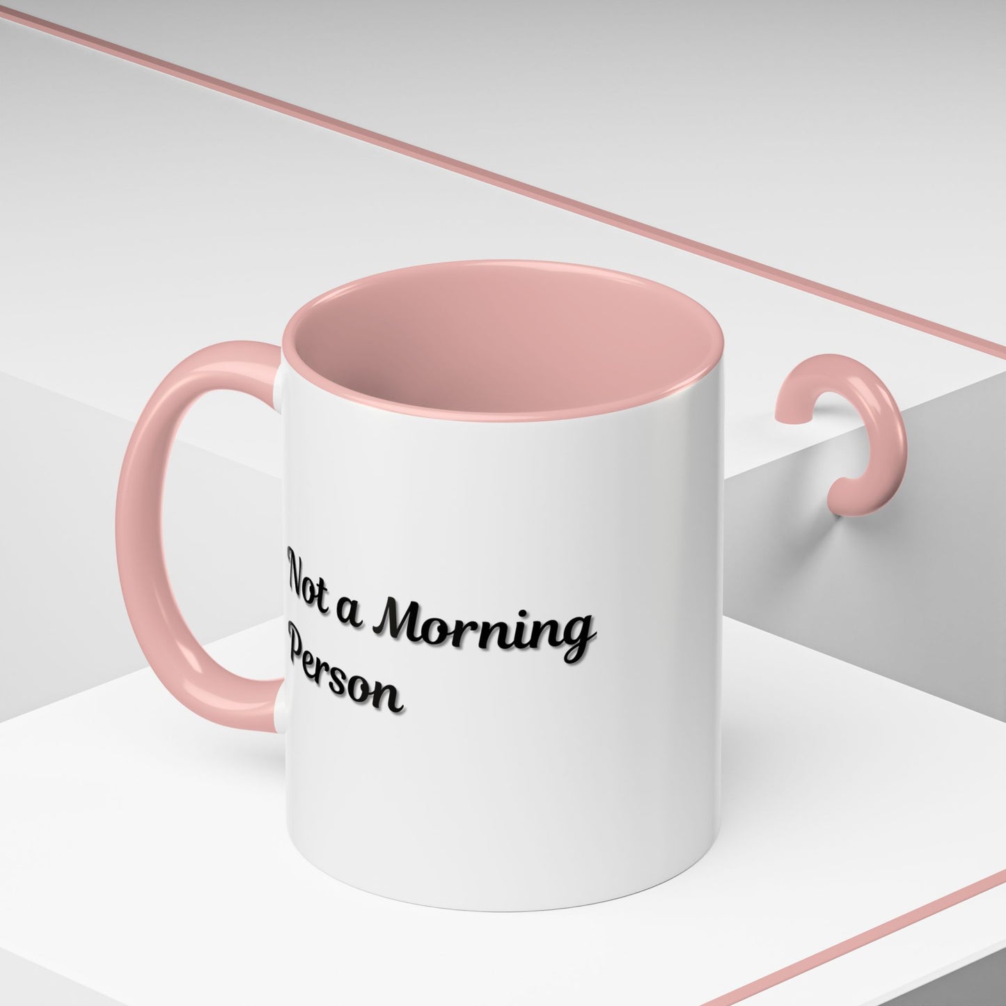 Not a Morning Person Coffee Mug - Funny Accent Mug for Coffee Lovers, 11/15oz