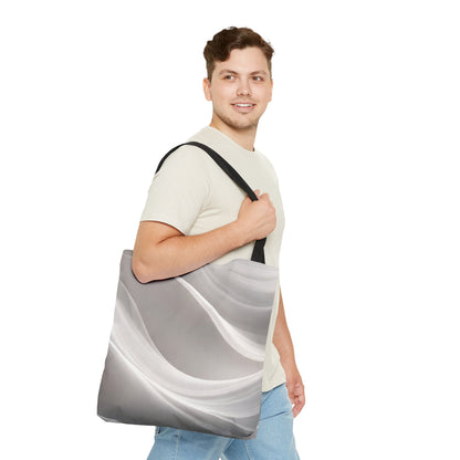 Soft Marble Wave Tote