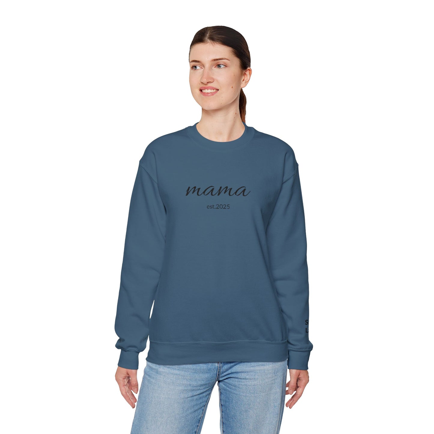 mama sweatshirt | simple script mom pullover - TRV