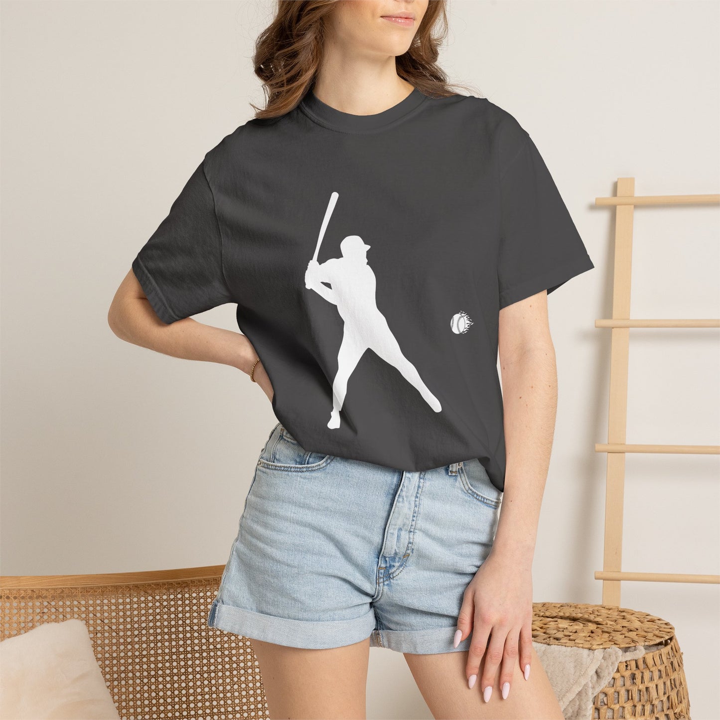 Unisex Baseball Graphic Tee, Casual Wear, Sports T-shirt, Gift for Baseball Fans, Summer Collection, Athleisure Style