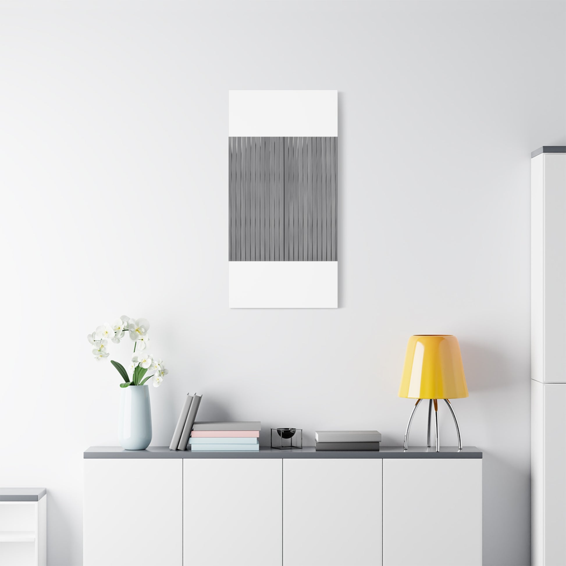 Modern Striped Canvas Art - 1.25" Stretched Wall Decor - TRV