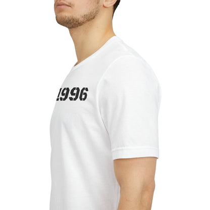 Established 1996 Unisex T-Shirt, Vintage Year Tee, Birth Year Gift, Casual Fashion, Personalized Graphic Tee - TRV