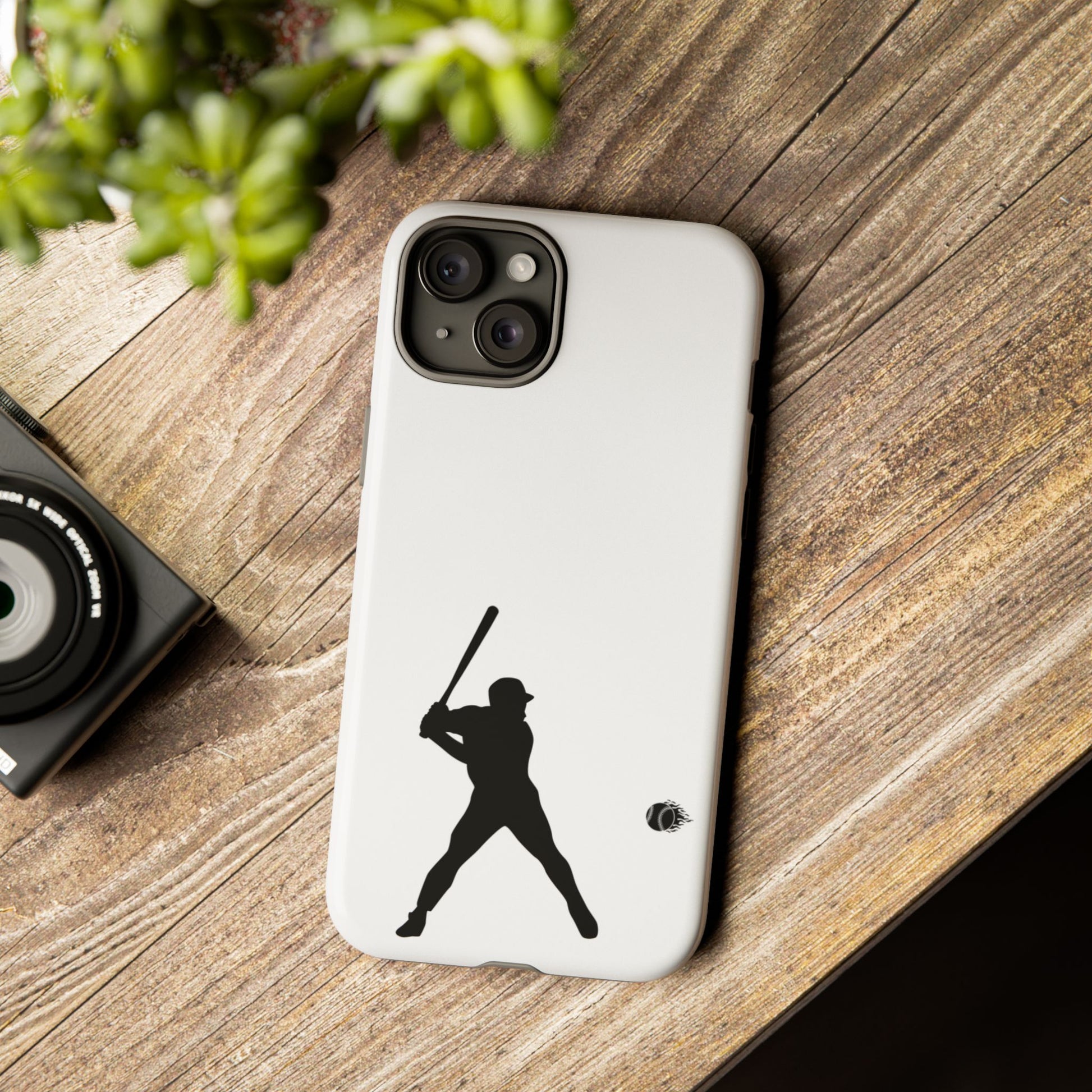 Baseball Phone Case, Sporty Accessories for Fans, Tough Cases, Gift for Athletes, Perfect for Sports Enthusiasts - TRV