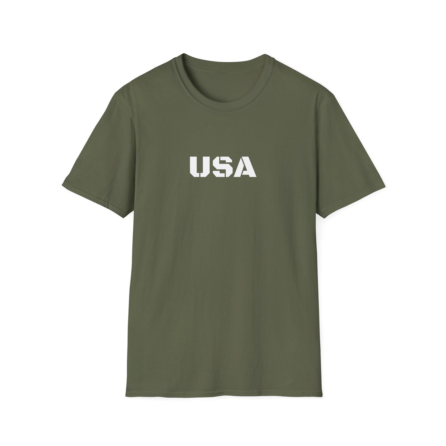 USA Unisex Softstyle T-Shirt, Casual Tee, Patriotic Apparel, Independence Day Gift, Everyday Wear, Comfortable Fashion