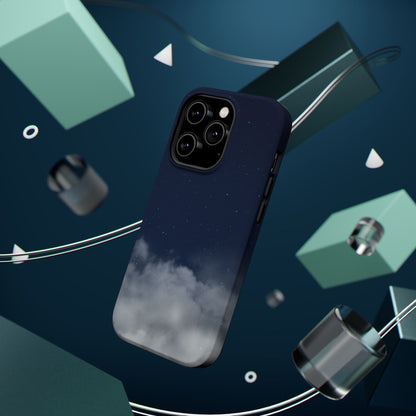 Night Sky Magnetic Impact-Resistant Phone Case — Foggy Cloud Design
