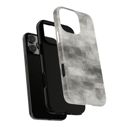 Stylish Phone Case for Tough Protection, Marble Grey Design, Customizable Gift for Her, Unisex Mobile Accessory, Birthday Present, [...] - TRV