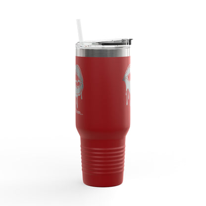 Stylish Insulated Travel Mug - 40oz with Edgy Design for Coffee Lovers
