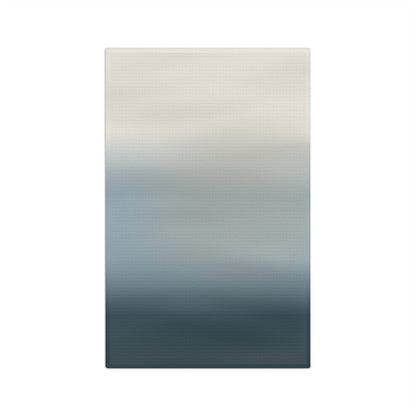 Ocean Gradient Microfiber Tea Towel | Coastal Blue Ombre