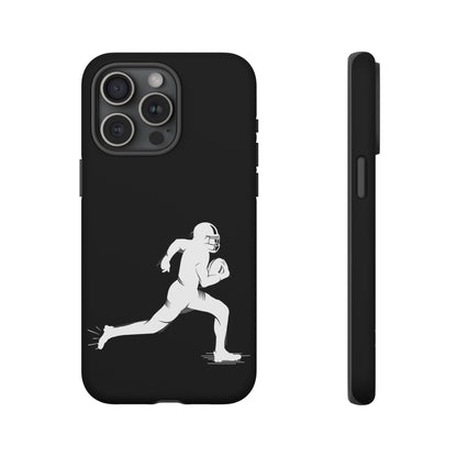 Football Player Phone Case, Tough Cases, Sports Phone Cover, Gift for Athletes, iPhone & Samsung Accessories, Running Player Design - TRV