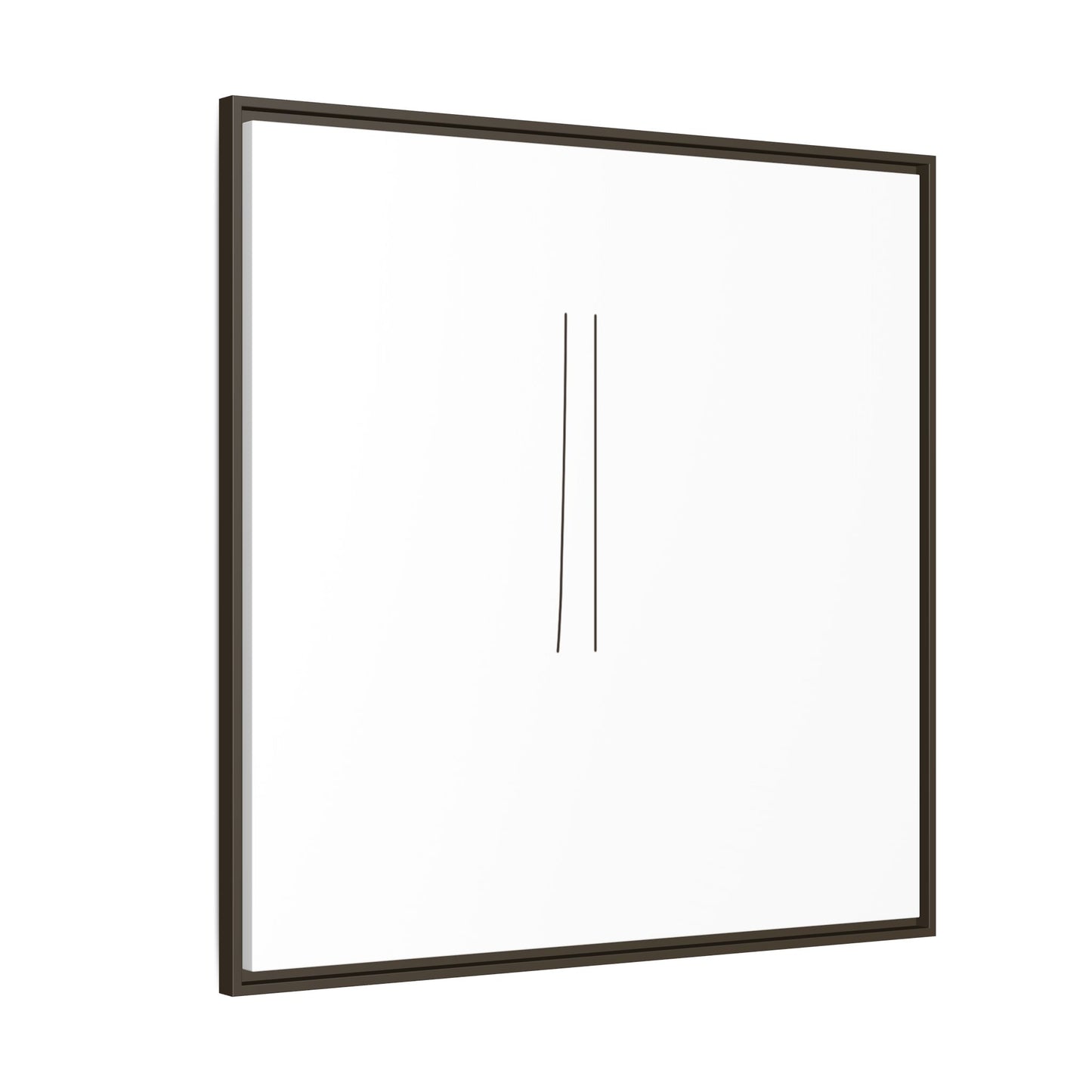 Minimal Line Art | Matte Canvas Framed