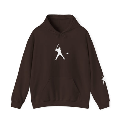 Sporty Unisex Baseball Hooded Sweatshirt, Casual Hoodie for Athletes, Perfect for Gifts, Comfy Streetwear, Ideal for Sports Events, Personal Use - TRV