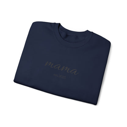 mama sweatshirt | simple script mom pullover - TRV