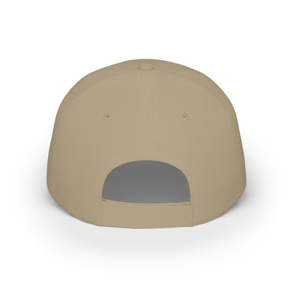 Silhouette batter baseball cap by Printify, casual hat with sporty design, adjustable strap, and bold batter graphic on front.
