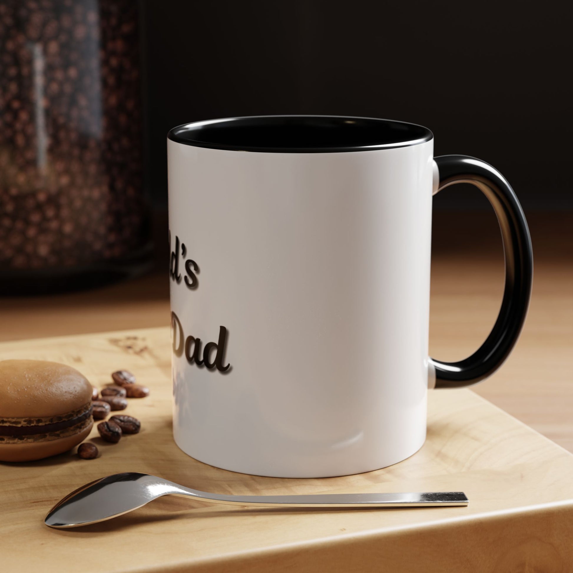 World's Best Dad Accent Coffee Mug - Perfect Gift for Father's Day - TRV