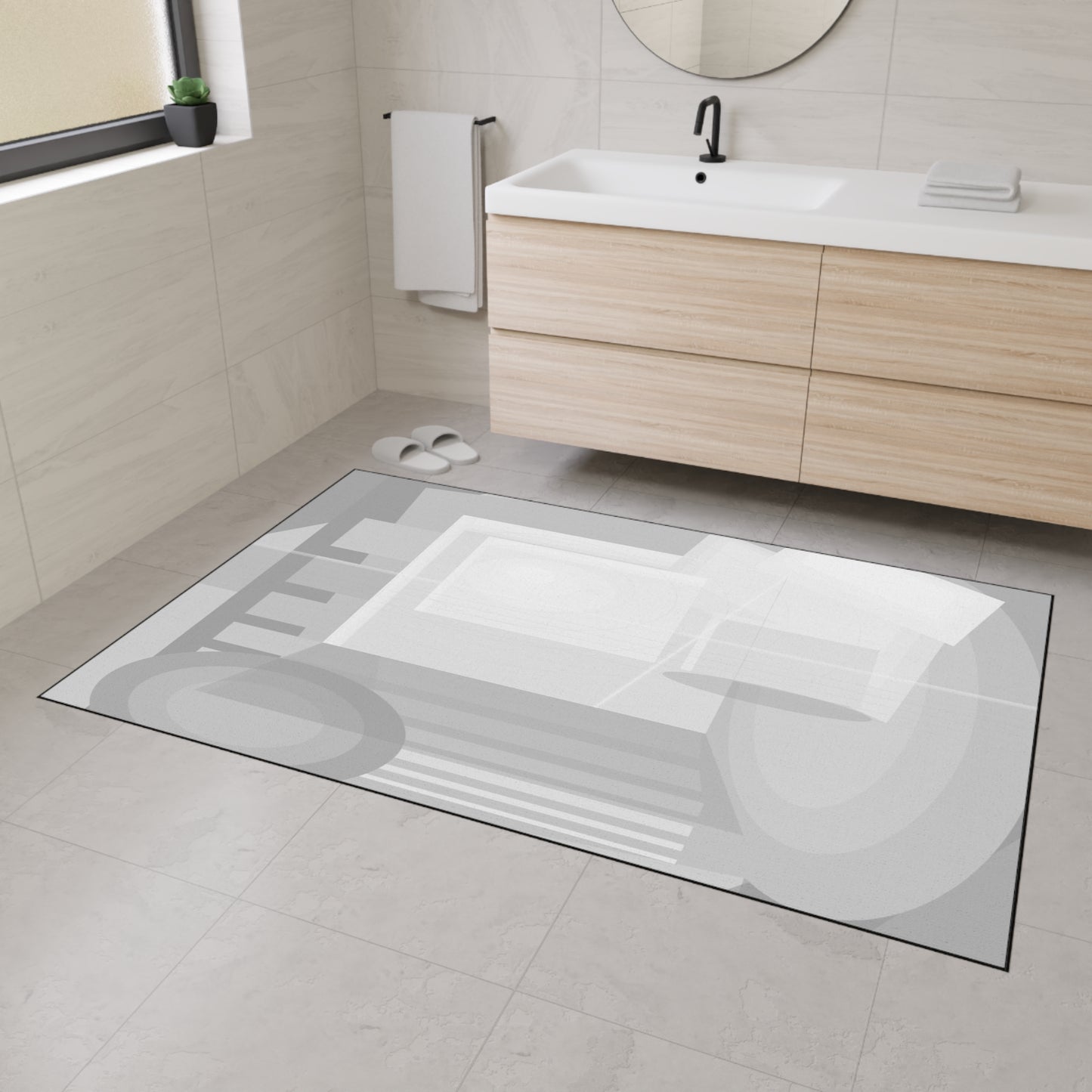 Abstract Heavy Duty Floor Mat