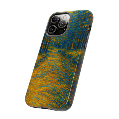 Artistic Phone Case for Nature Lovers, Tough Cases, Vibrant Design, Gift for Friends, Phone Accessories, Unique Artwork - TRV