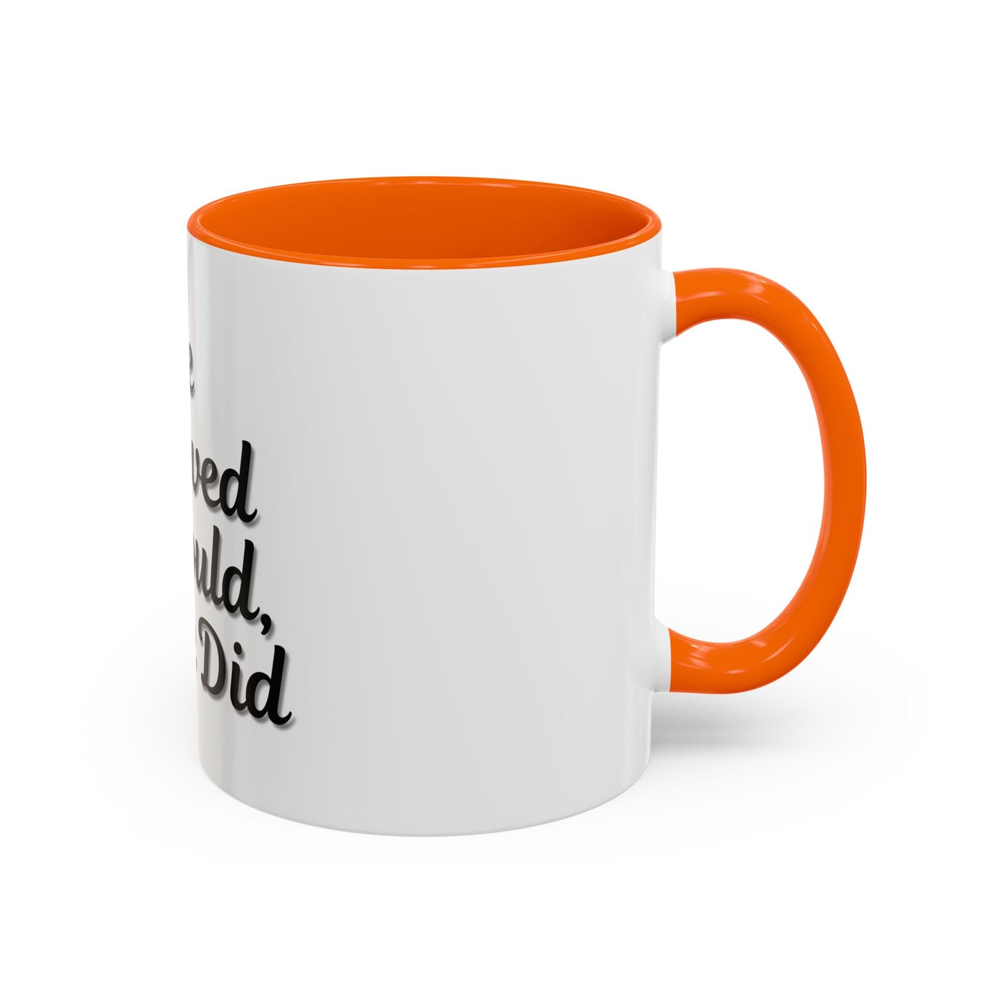 Inspirational Accent Coffee Mug - 'He Believed He Could, So He Did' - Perfect Gift for Motivational Moments - TRV