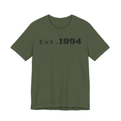 Est. 1994 Unisex Tee, Vintage Birthday Shirt, Nostalgic 90s Apparel, Perfect Gift for 30th Birthday, Casual Daily Wear - TRV