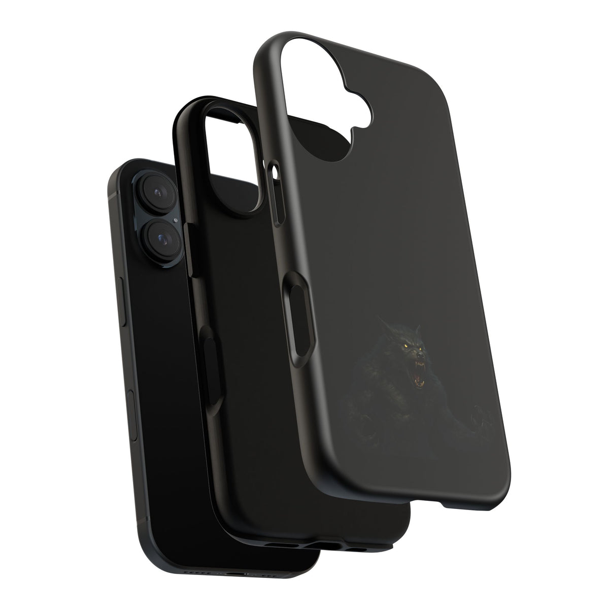 Werewolf Phone Case, dark monster graphic tough protective case - view 171