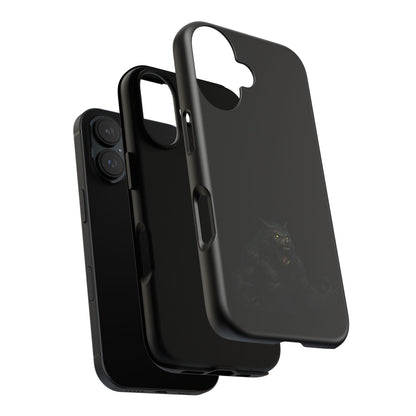 Werewolf Phone Case, dark monster graphic tough protective case - view 171