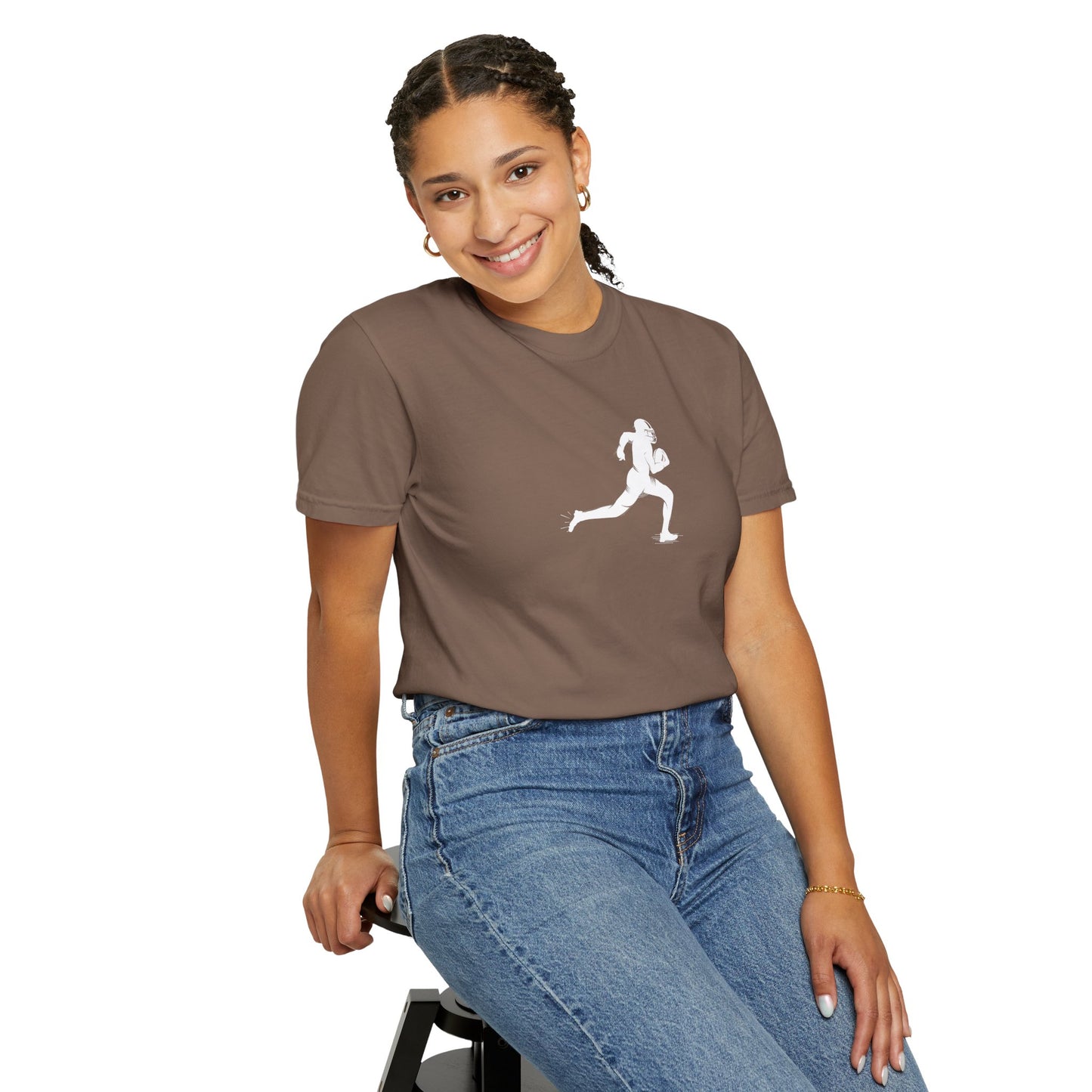 Unisex Football Player T-Shirt | Comfortable Sports Tee, Gift for Runners, Casual Wear, Workout Clothing, Everyday Style - TRV
